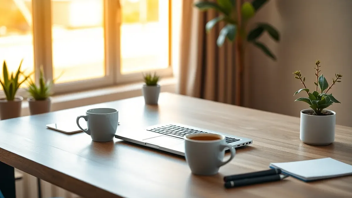 Reviewing personal finances at home — Online Credit Repair