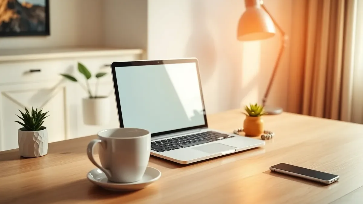 Reviewing personal finances at home — Online Credit Repair