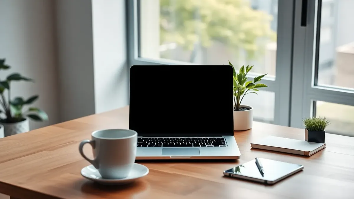 Reviewing personal finances at home — Online Credit Repair