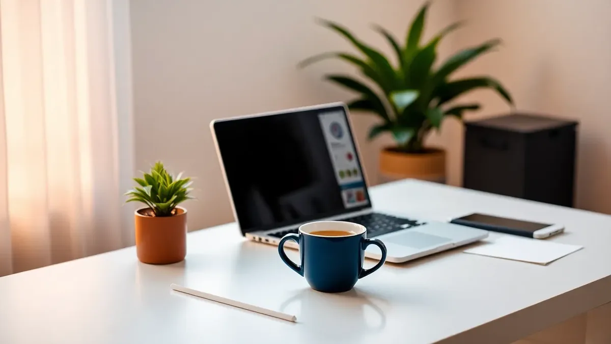 Reviewing personal finances at home — Online Credit Repair