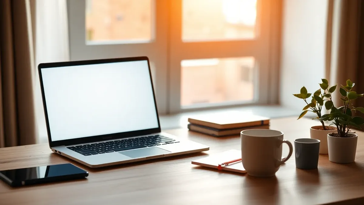 Reviewing personal finances at home — Online Credit Repair