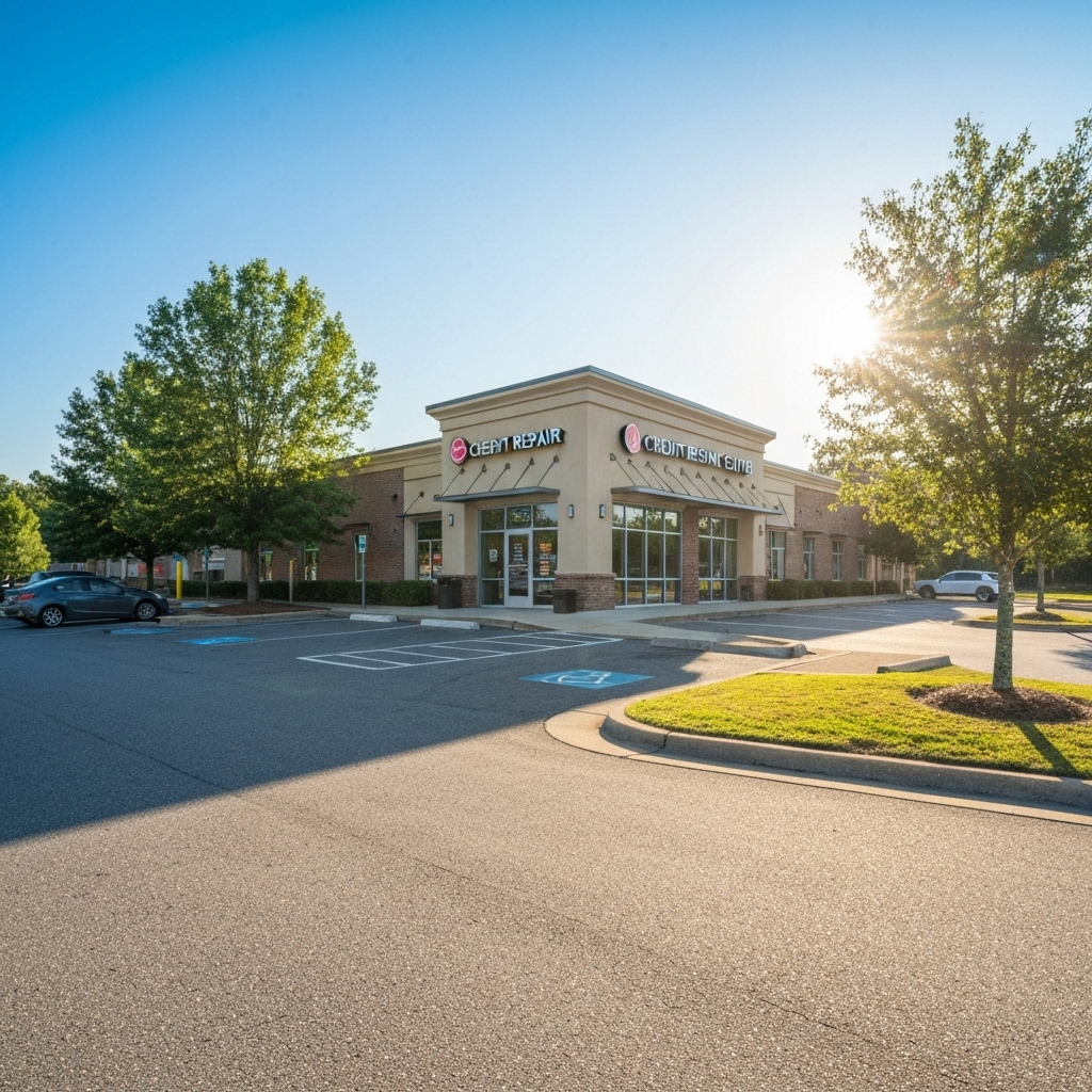 Credit repair center exterior