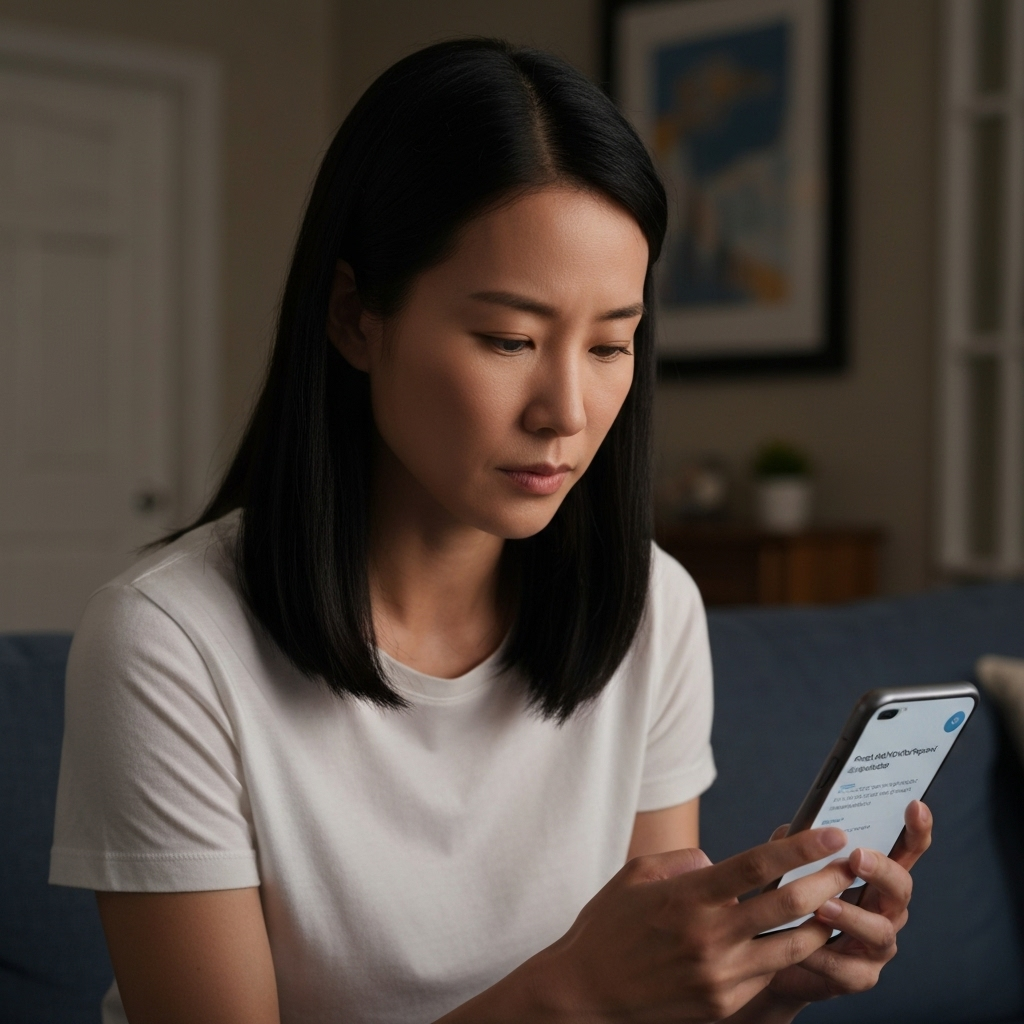 Woman receives scam alert