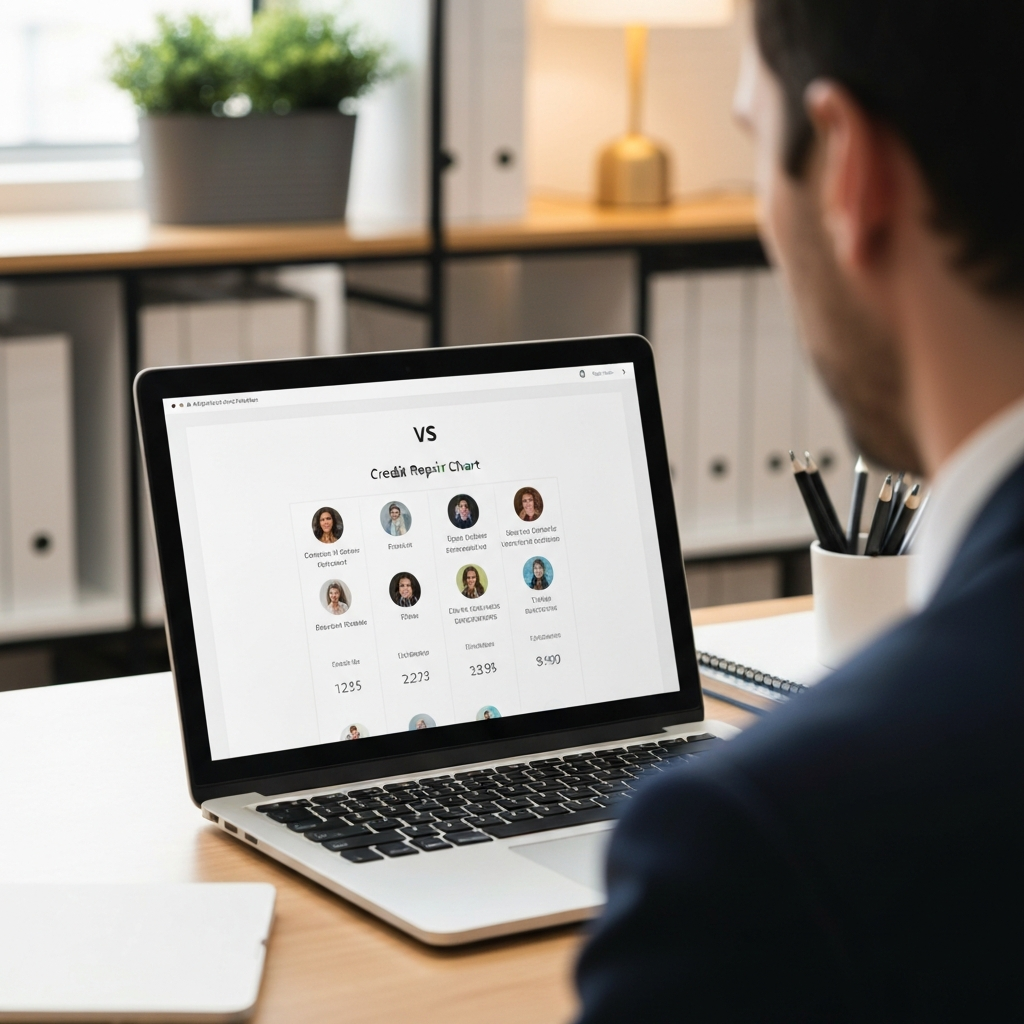 Comparing credit repair options