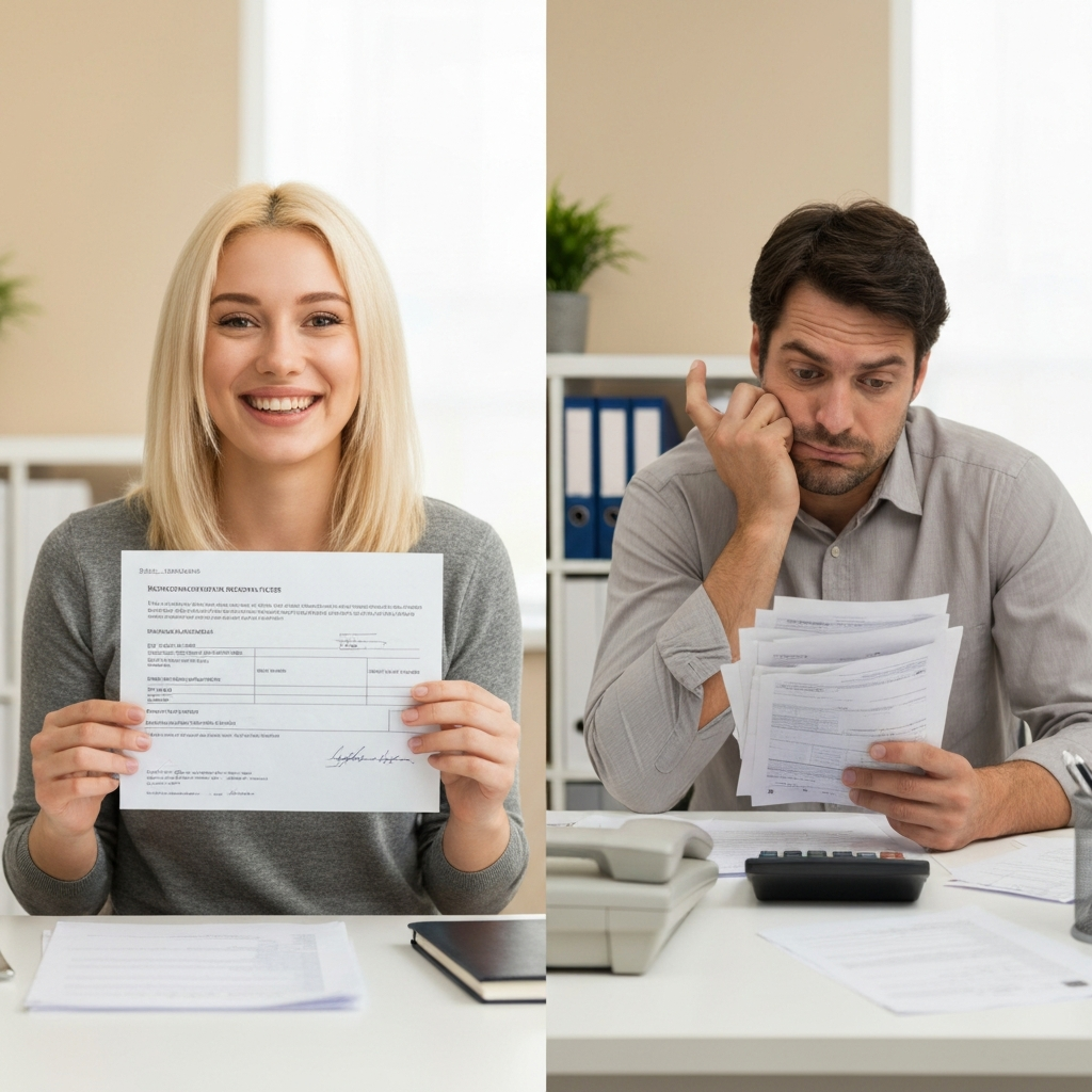 contrasting credit repair emotions